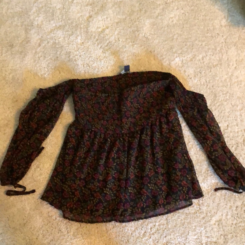 off the shoulder blouse